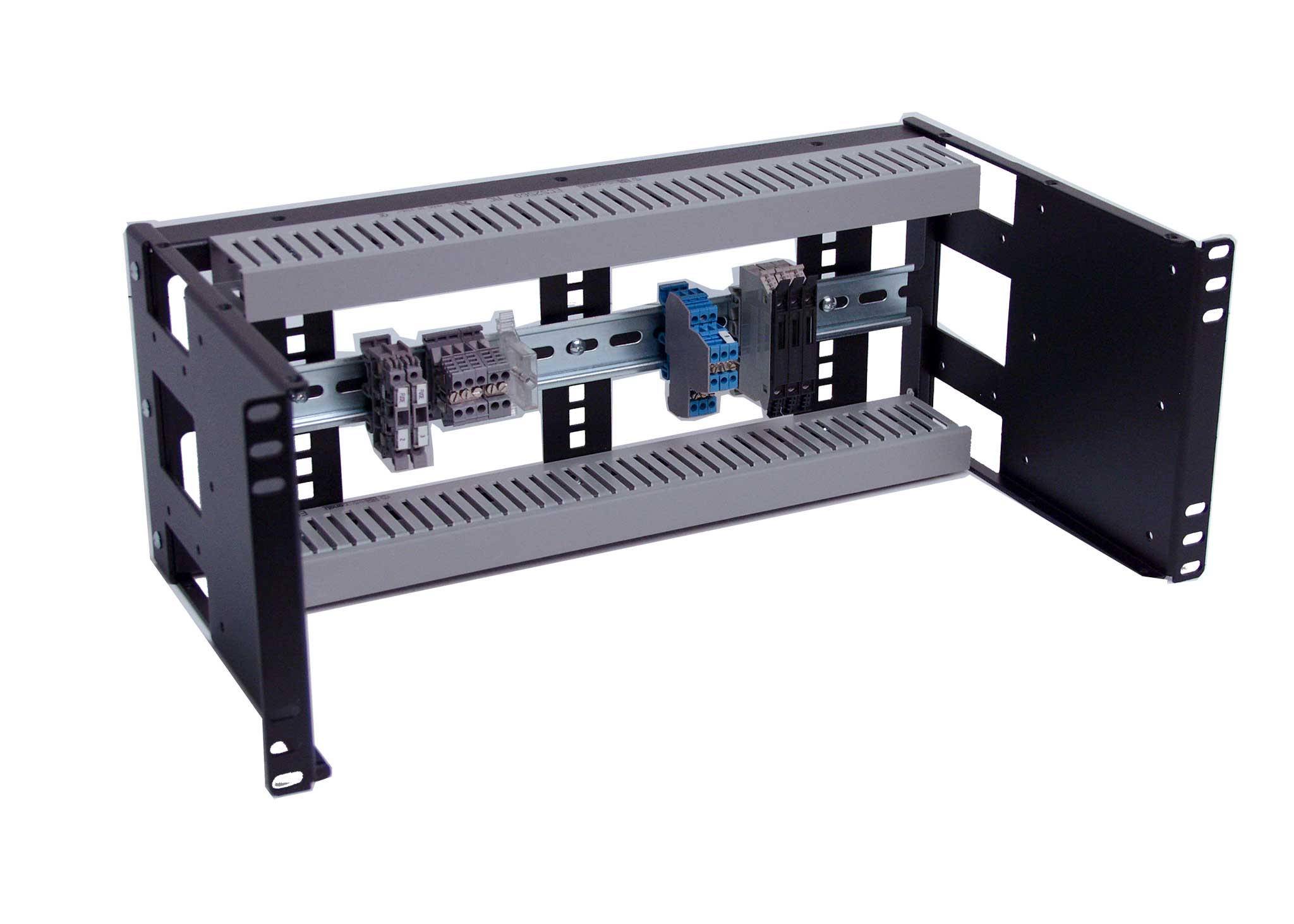 4U Din Rail panel